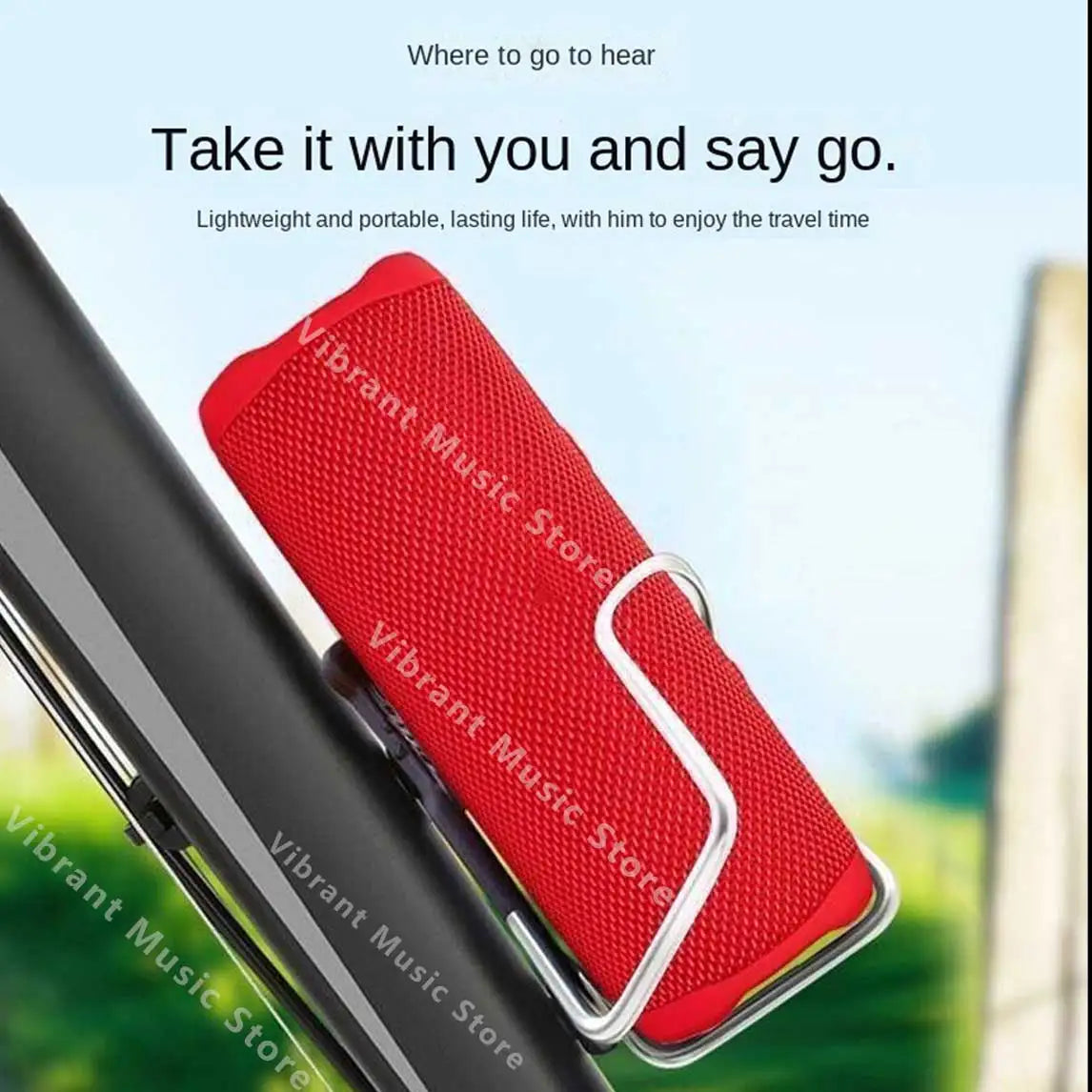 FLIP6 Wireless Bluetooth Speaker, Outdoor Riding Waterproof Subwoofer, AUX Audio Input, TF Card Playback, MP3 Music Player