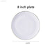 8 inch plate