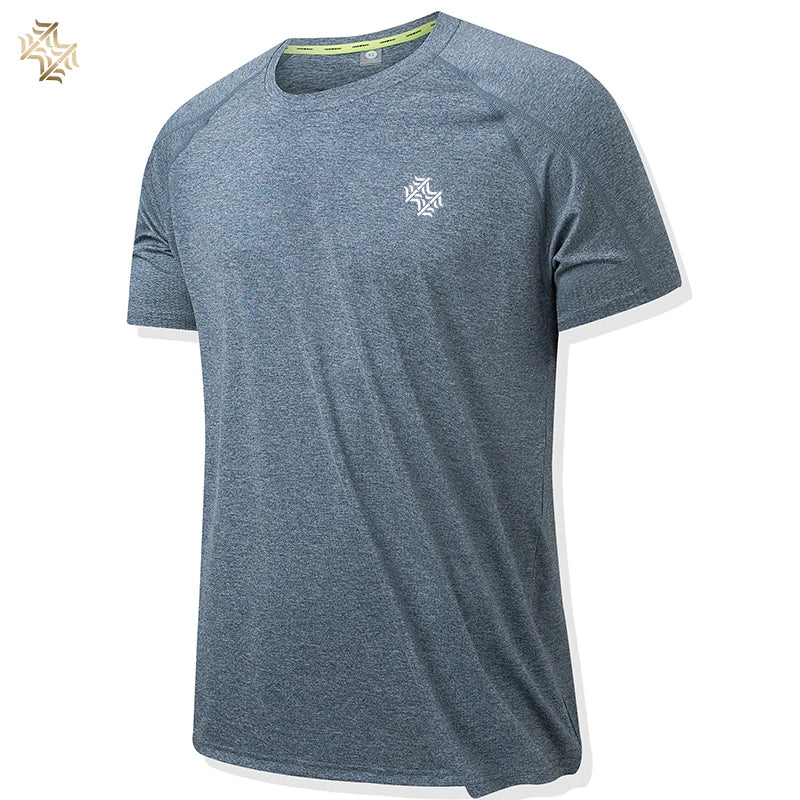 SBWL Camiseta ligera de secado rápido para hombre, de alta calidad, para correr al aire libre, caminar, entrenar, perder peso, deportes, fitness