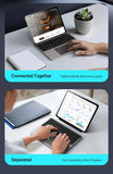 DUX DUCIS Foldable Bluetooth 5.0 Keyboard with Touchpad & Phone Holder For Phones Tablets PC iOS Android Windows Mac