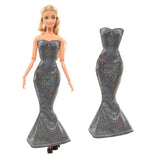 11.5-inch princess doll - 30CM doll skirt dress little girl playhouse toy DIY gift (does not include dolls).