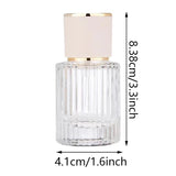 Luxury 30ml Glass Atomizer Perfume Bottle Glass Tube Spray Perfume Sub-bottling Moisturizing Spray Bottle Refillable Bottles
