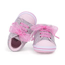 Zapatillas altas con estrellas para bebés recién nacidos, niños y niñas, mocasines con suela antideslizante suave, zapatos de cuna para primeros pasos