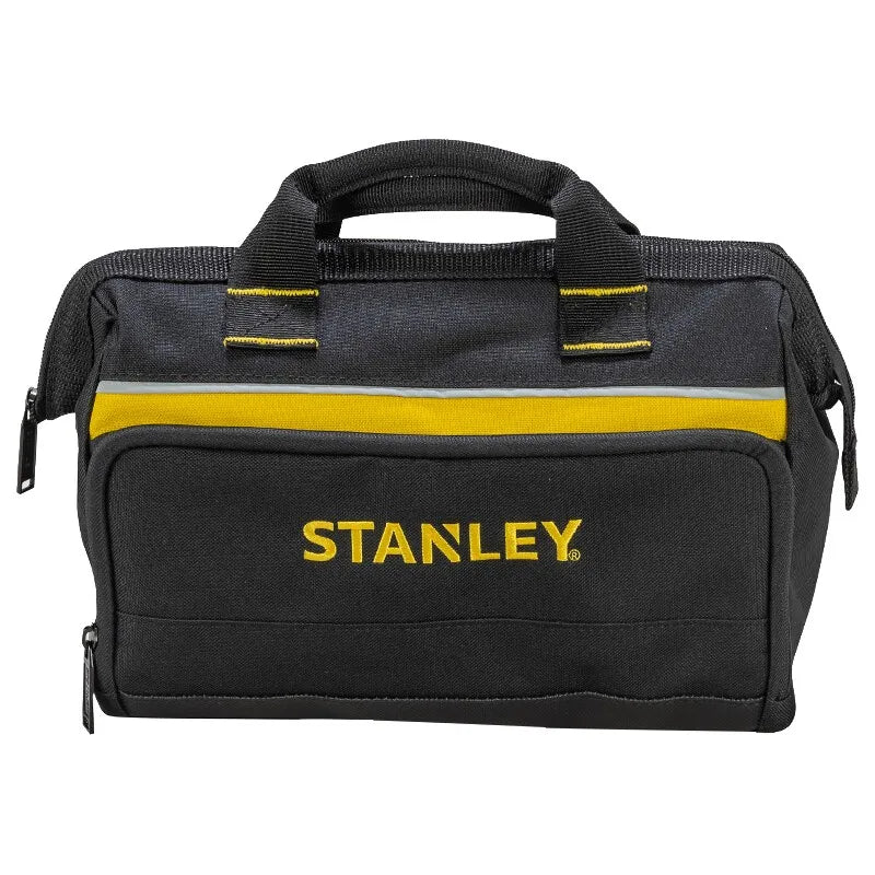 Bolsa de herramientas portátil con asas acolchadas de algodón, resistente y duradera, cómoda, diseño abierto, gran capacidad, Stanley 1-93-330-23 