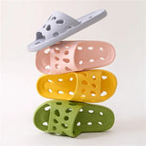 Summer Fashion Slippers Women's Shoes Cloud Slippers For Men Home Flat Sandals Massage Flip Flops Couples Bathroom Indoor Slides