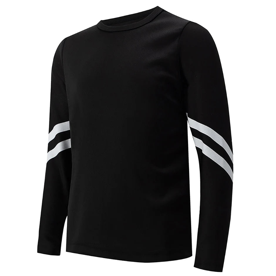 Children's quick-drying sports long sleeve T-shirt comfortable and fashionable sports running basketball football cycling T-shir