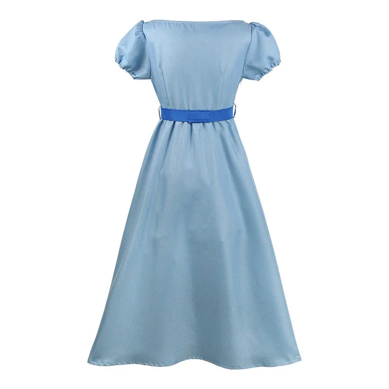 Anime Peter Pan Cosplay Costumes Peter Wendy Disney Princess Dress Belt Outfits Adult Children Halloween Roleplay Cloth