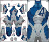 Mr Fantastic Cosplay Costume Fantastic Four Rivals Superhero Suit Halloween Bodysuit Zentai Catsuits