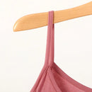 Plus size spring and summer versatile slim long inner nightgown suspender modal cotton solid color bottoming dress