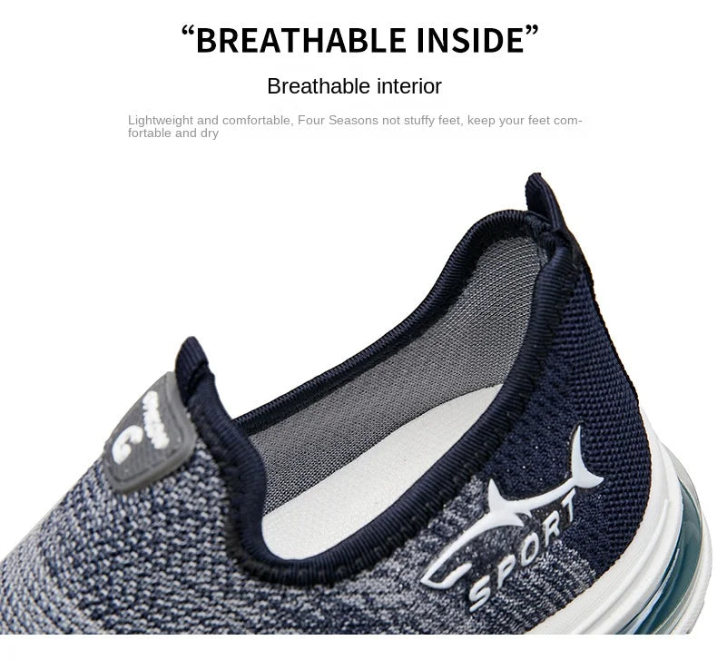 Men's summer shoes 2025 new lazy shoes breathable mesh casual sports shoes man comfortable cheap shoes clearance free shipping