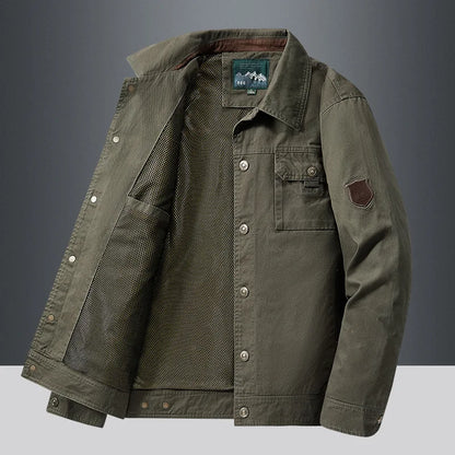 Spring Autumn Jacket Men Cotton Windbreaker Bomber Coat Military Men's Tactics Jackets Man Cargo Casual Jacket Mens Clothes New