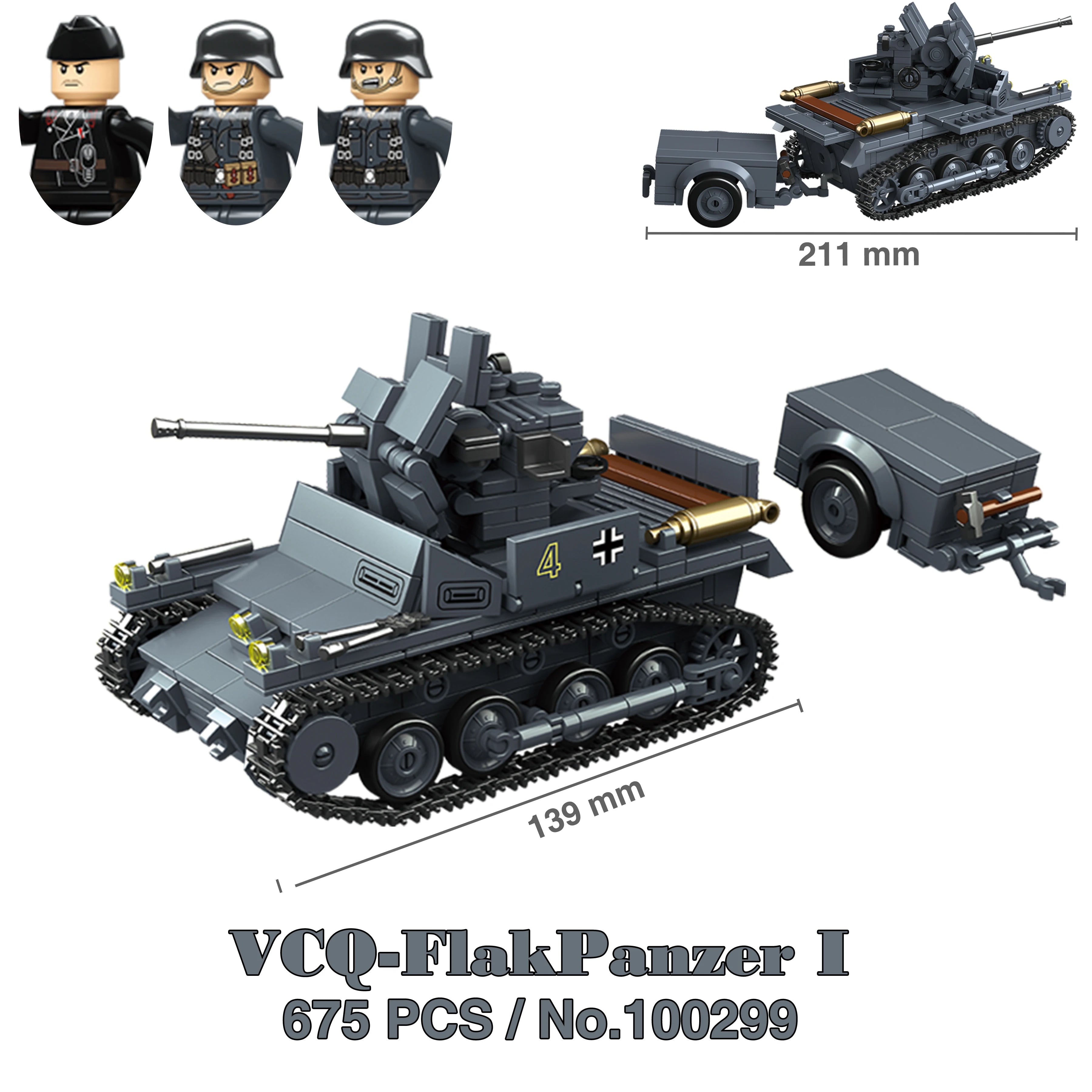 Military WW2 Tanks Tiger Sherman T34 Panzer Vehicle Airplane Army Soldier Weapons Model Building Block Brick Children Kids Toys