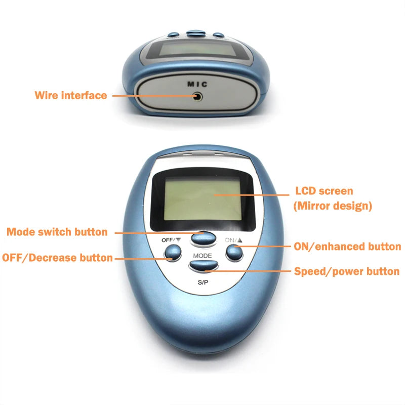 Electric Acupuncture Digital EMS Electric Digital Therapy Machine 8 Modes Digital Physical Machine Physiotherapy Slimming