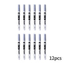 Fine tip permanent Paint Marker Pen DIY Paint Metallic Pen Permanent Gold SILVER Marker Touch Up,School Model Painting