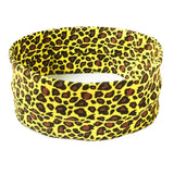 Fashion Leopard Print Sports Headband Yoga Headband Women's Fitness Elastic Cotton Sweat-Absorbing Headscarf Athletic Headwear