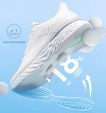 ONEMIX YUE SHUANG Running Shoes for Men Air Cushion Athletic Couple Trainers Sport Runner Shoes Outdoor Women Walking Sneakers