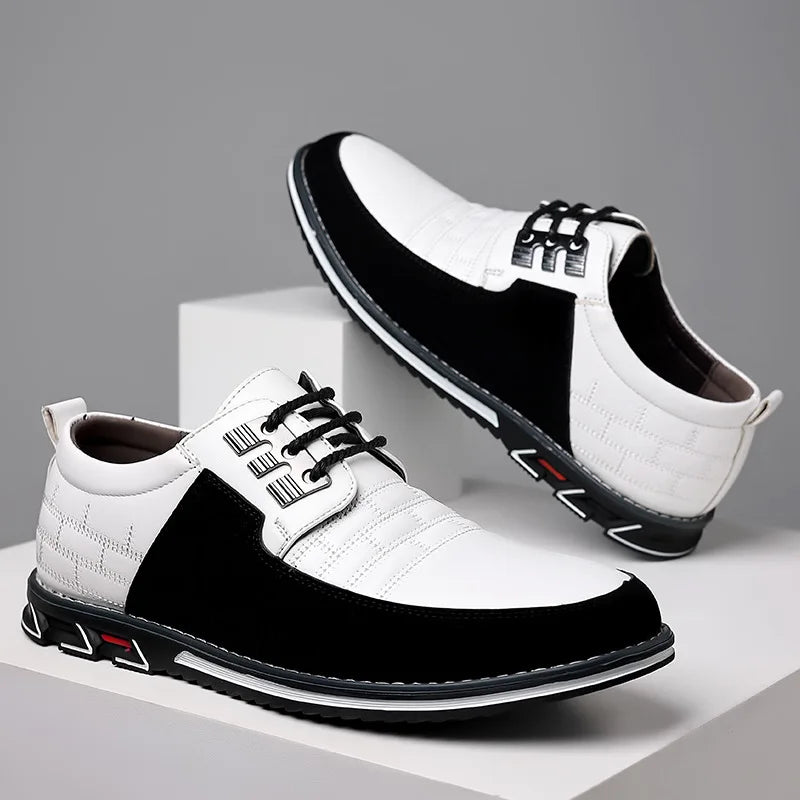 Italian Dress Mens Shoes Black Patent Leather Business Shoes Casual Loafers 2024 Fashion Wedding Party Shoes Large Size 38-48
