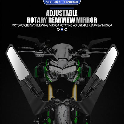 Motorcycle Accessories Mirrors Stealth Winglets Mirror To Rotate Adjustable Mirrors For YAMAHA MT 03 07 09 R1R3R7 XMAX KTM BMW