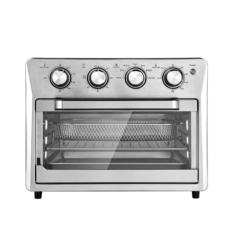 Smart Air Fryer Oven, 26L/13L Large Capacity Electric Air Fryer, Visible Window, Household Kitchen Deep Fryer without Oil, EU 220V