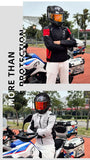 LS2 Winter Waterproof Motorcycle Jacket Men Women CE Certified Riding Jacket Warm Protective Gear with Removable Thermal Liner
