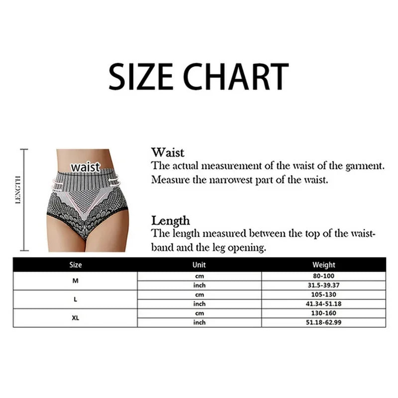 New Women's Panties Seamless Briefs High Waist Underwear Bodyshaper for Ladies