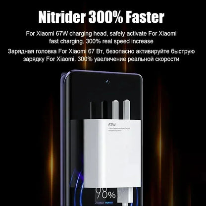 Cargador USB superrápido original Xiaomi de 67 W con interfaz USB C PD, adaptador de cargador de teléfono para iPhone 15, Samsung, Huawei, Turbo Charge, nuevo