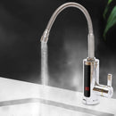 Kitchen Faucets Electric Tap Kitchen Tap Instantaneous Water Heater Heatable 3KW Bathroom Kitchen Rotated 360° LCD