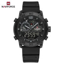 NAVIFORCE 6104 Fashion Sports Electronic Quartz Watch Men Calendar Luminous Outdoor Casual Digital Watches for Man reloj hombre