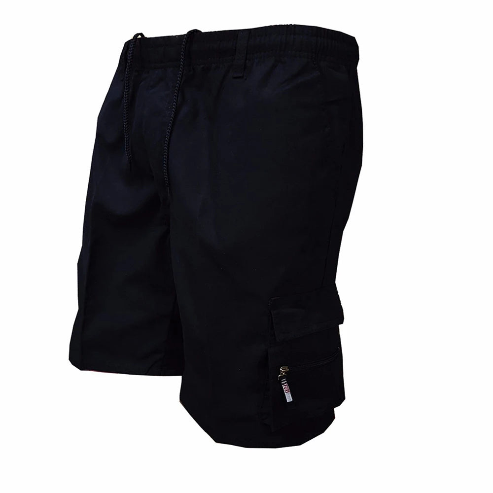 Men's Tactical Cargo Shorts Fashion Pocket Military Shorts Summer Camouflage Jogging Sports Casual Male Work Hiking Short Pants
