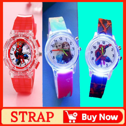 Pokemon Pikachu Dragon Ball Z Sport Casual Watches Led Silicone Watch Color Lovely Digital Children Wristwatch Clock Gift Toys