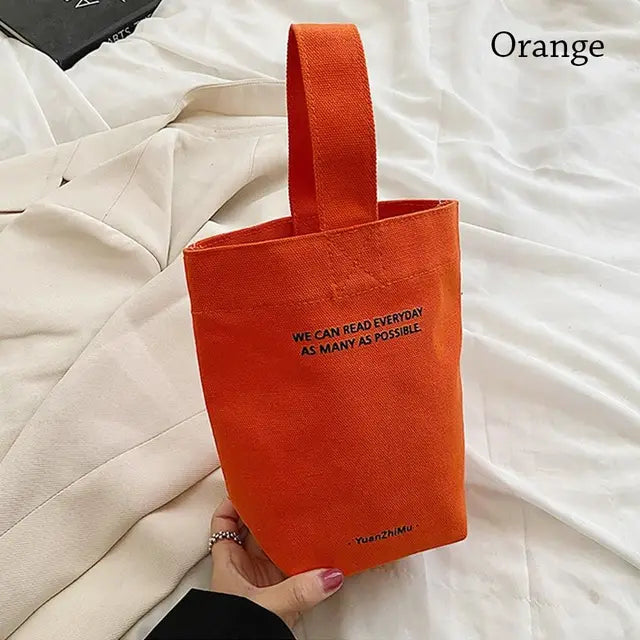 Large Capacity Canvas Tote for Women, Casual Handbags, Letters Shoulder Bag, Crossbody Shopper Bag, Purse 