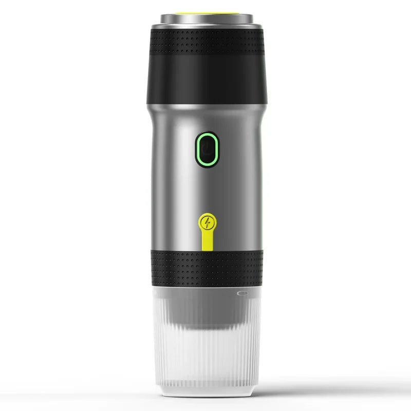 Electric Portable Coffee Machine Portable Italian Espresso Machine for Car & Home 3-in-1 Capsule Powder Travel Coffee Maker