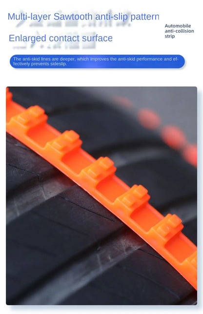 Anti-skid chain car winter anti-skid chain does not hurt the tyre tie off-road car van electric car snow anti-skid chain