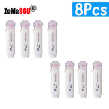 1-8Pcs New! Kawaii Cat Paw Rubber Erasers Retractable Pencil Eraser for Kids Students School Home Office Writing Drawing
