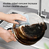 20/1pcs Magic Cleaning Cloth, Thickened Double-Sided Metal Steel Wire Rags, Kitchen Dish Pot Washing Cloths, Towel Clean Tools