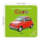 Baby Colorful Pattern Card Books Interactive Sensory Baby Toys Newborn Development Gift Accompanying Reading Early Education