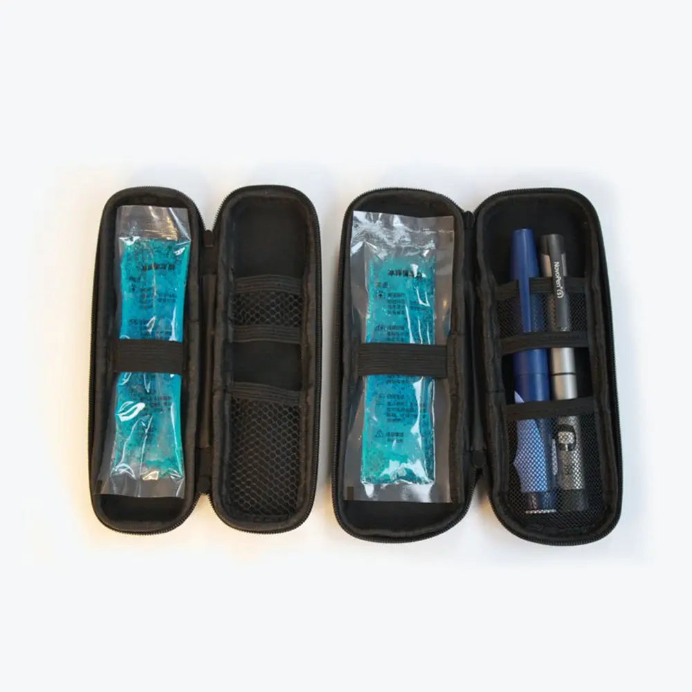 1PC Portable Diabetic Insulin Cooling Bag Protector Pill Refrigerated Ice Pack Medical Cooler Insulation Organizer Travel Case