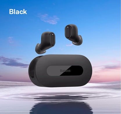 Auriculares inalámbricos Baseus Bowie EZ10 con Bluetooth 5.3, carga rápida, 0,06 pulgadas, baja latencia, miniauriculares deportivos de alta fidelidad.