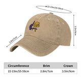 Fashion LA Lakers Skeleton Hand Sign Baseball Caps Women Men Snapback Cap Female Male Visors Sun Hat Unisex Adjustable