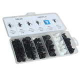 100pcs Auto Fastener Clip Kit Fender Rivet Clips Car Body Push Retainer Pin Rivet Bumper Door Trim Panel Retainer Car Clips