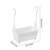 Sundries Hanging Basket Storage Drain Bag Shower Baskets with Hook Makeup for Kitchen Bathroom