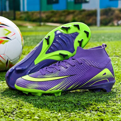 New Men Professional Football Field Boots Training Outdoor Non-SlipSoccer Shoes Drop Shipping Grass Hot-selling Child's Cleats