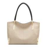 FOXER Genuine Leather Lady's Handbag Elegant Luxury Design Women Shoulder Bag Large Capacity Tote Bag Best Gift for Mom, Wife