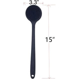 Back Scrubber for Shower Soft Silicone Bath Body Brush with Long Handle