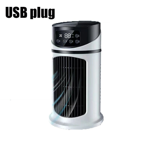 Portable USB Mini Air Conditioner Air Cooler Fan Water Cooling Fan Air Conditioning air cooler For Home Office
