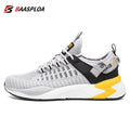 Baasploa Men Casual Sneakers New Mesh Breathable Sport Shoes For Men Lightweight Comfort Running Shoes Non-Slip Outdoor Male