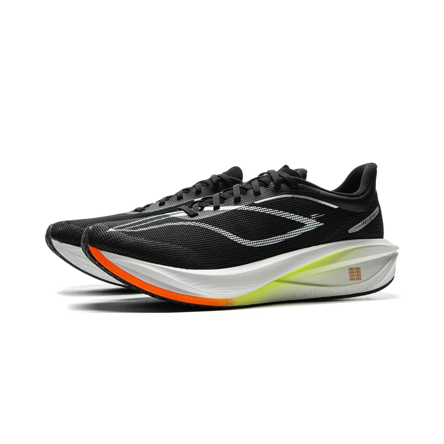 Li-Ning Men's FEIDIAN 5 CHALLENGER Racing Running Shoes SUPER BOOM Cushion CARBON-FIBER PLATE LiNing Competitive Sneaker ARMV001