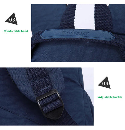 Popular Backpack Women Nylon waterproof bookbag Female Travel bagpack Climbing Packbag Multiple pockets Schoolbag Girls tote