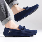 British Style Fashionable Red High-End Banquet Dress Shoes Men's Commuting Driving Work Loafer for Men's Anti-Slip Shoes