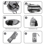 20L Portable Foldable Backpack Folding Mountaineering Bag Ultralight Outdoor Climbing Cycling Travel Knapsack Hiking Daypack